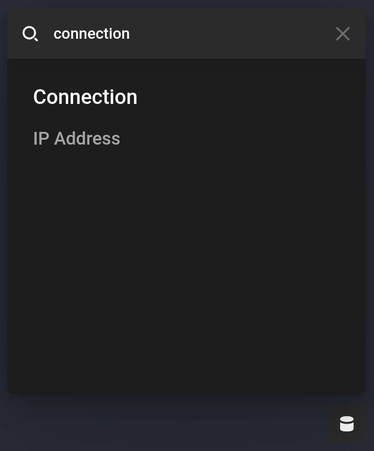 Connection Dynamic Content