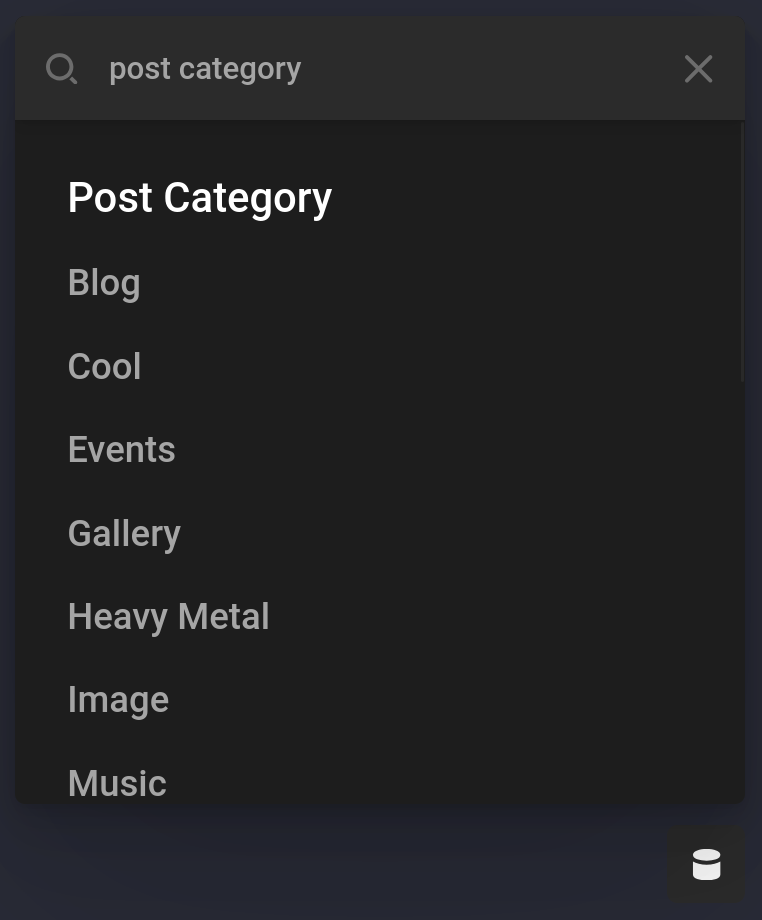 Post Category Dynamic Content