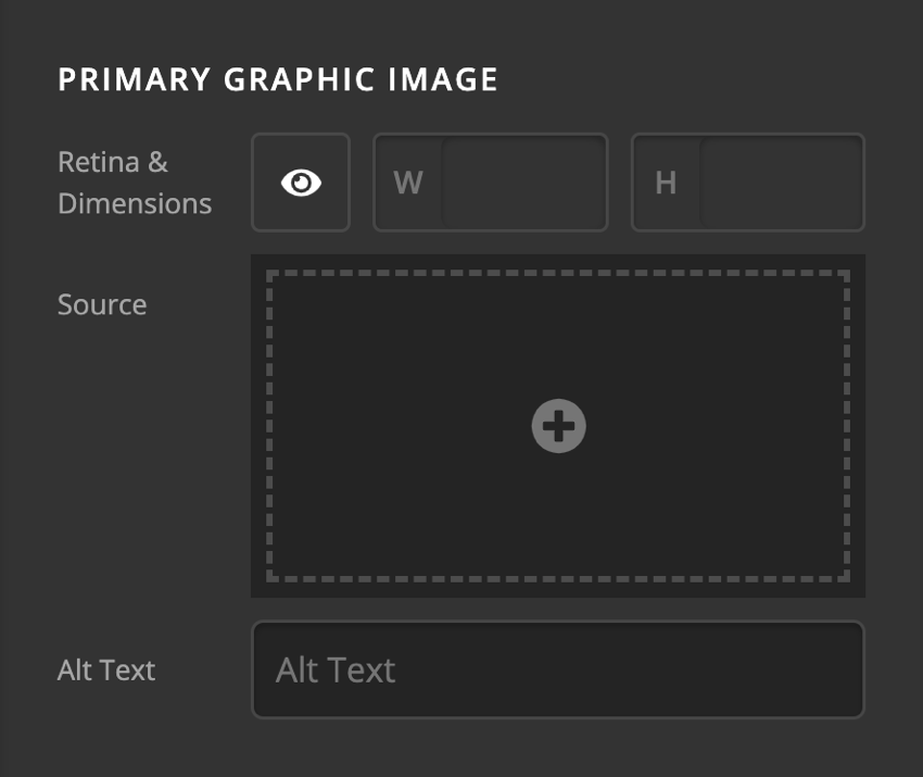 Card Front Content Primary Graphic Image