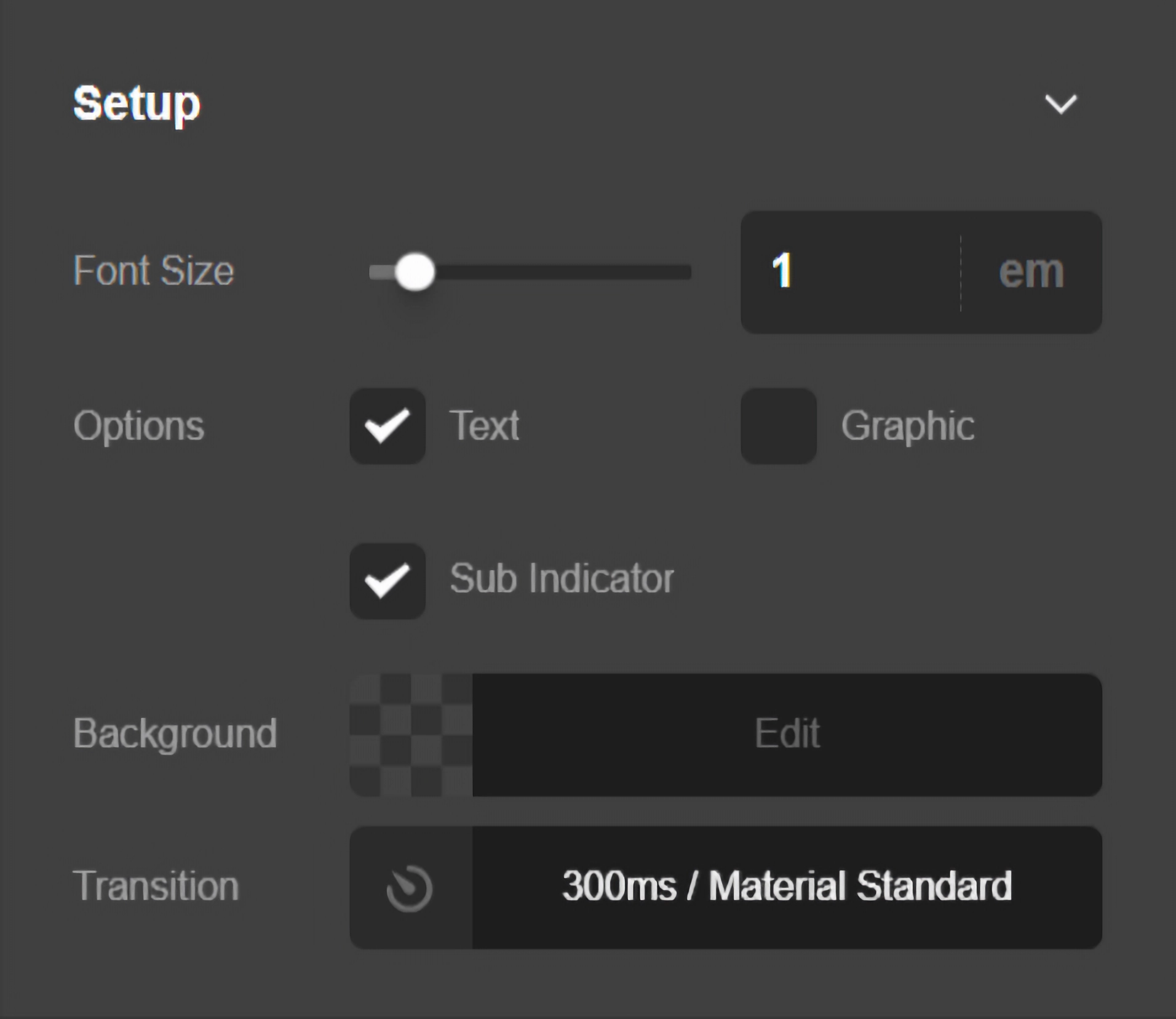 Navigation Collapsed