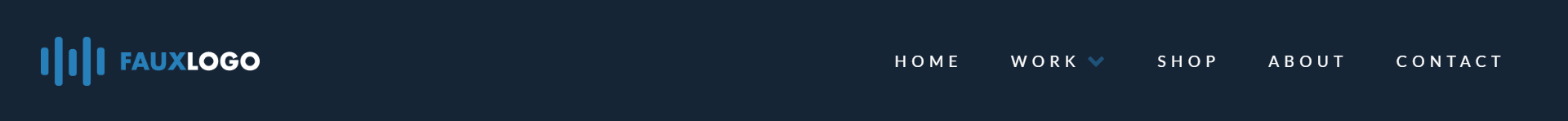 Navigation Inline Top Links
