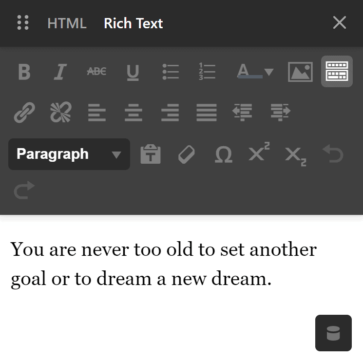 Quote Content Text Mode