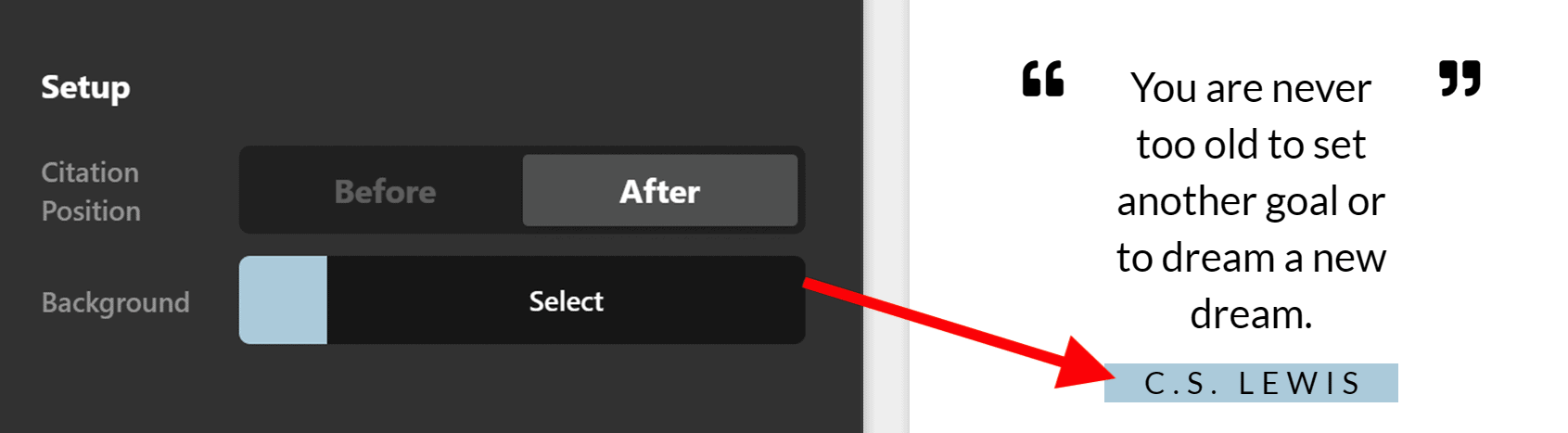 Quote Citation Background