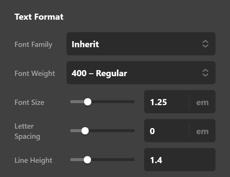 Testimonial Text Format