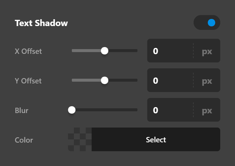Testimonial Text Shadow