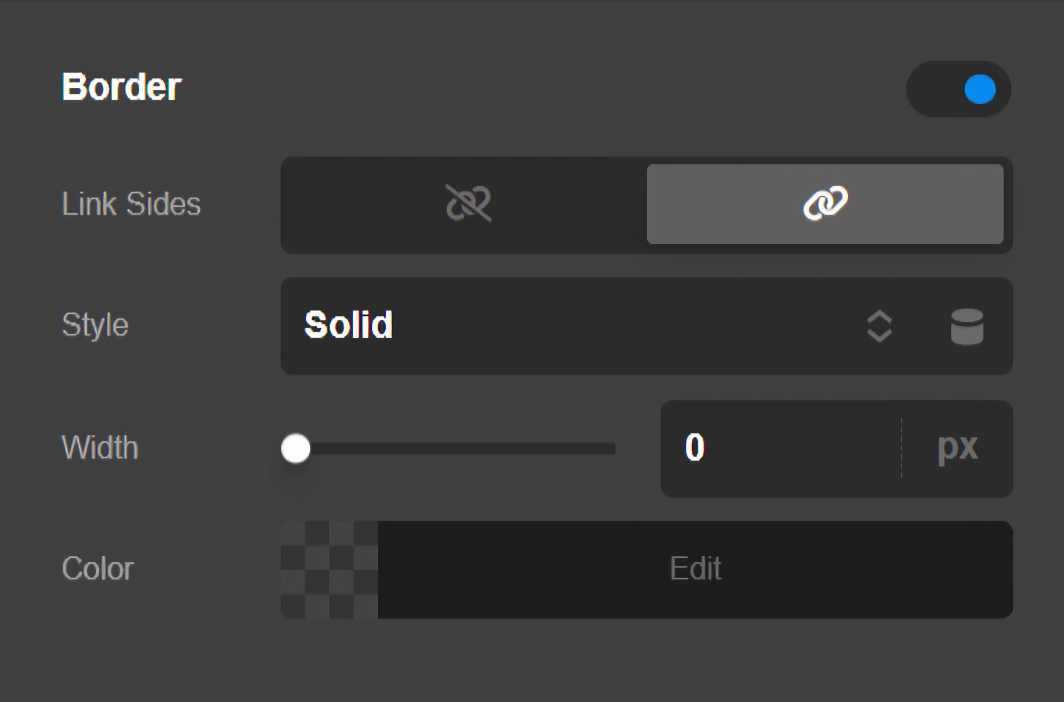Testimonial Element Citation Setup Border