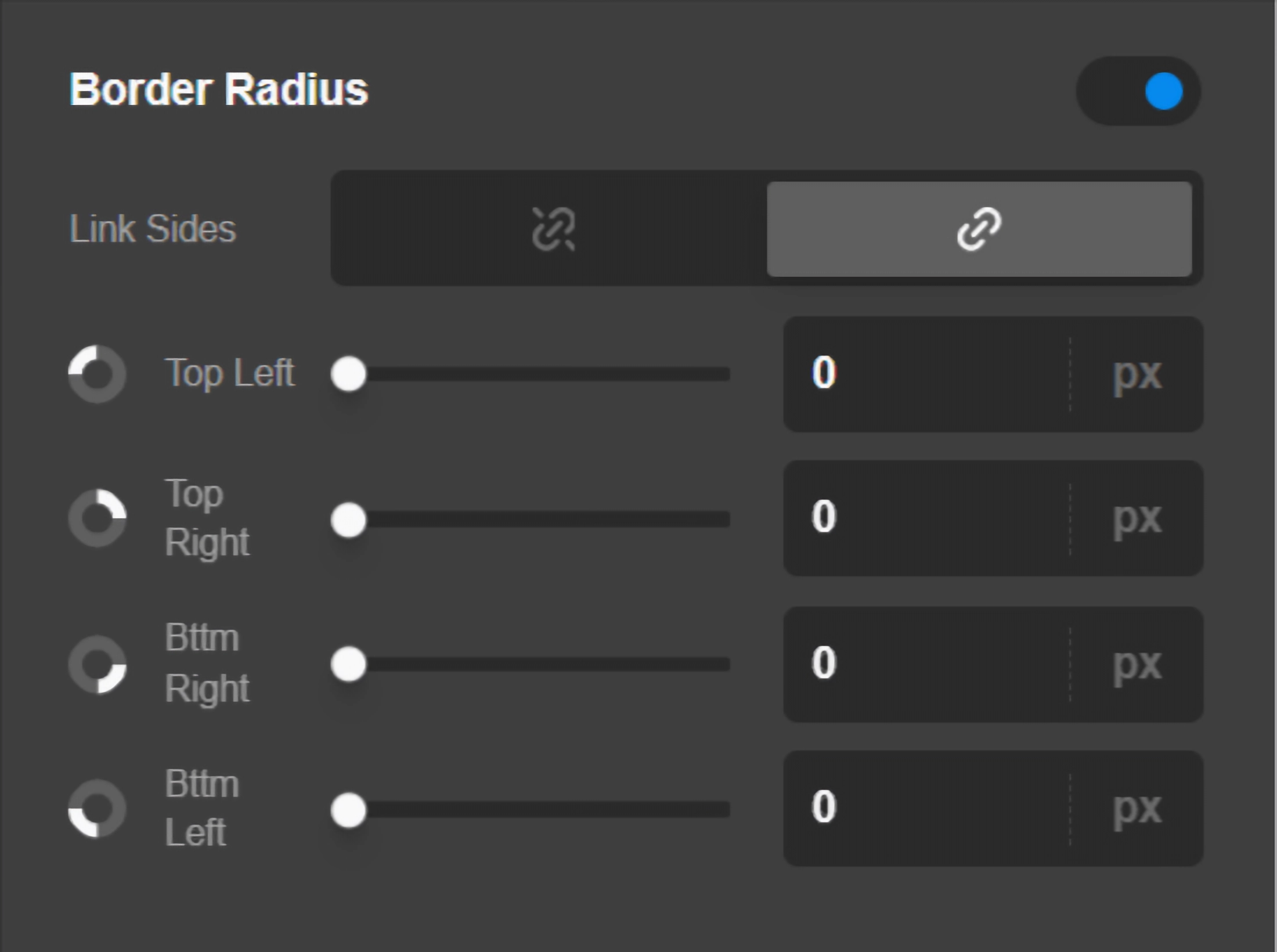 Testimonial Element Citation Setup Border Radius