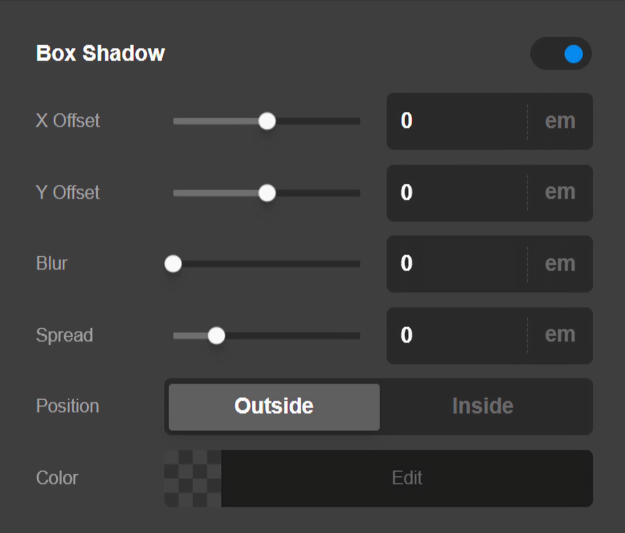 Testimonial Element Citation Setup Box Shadow