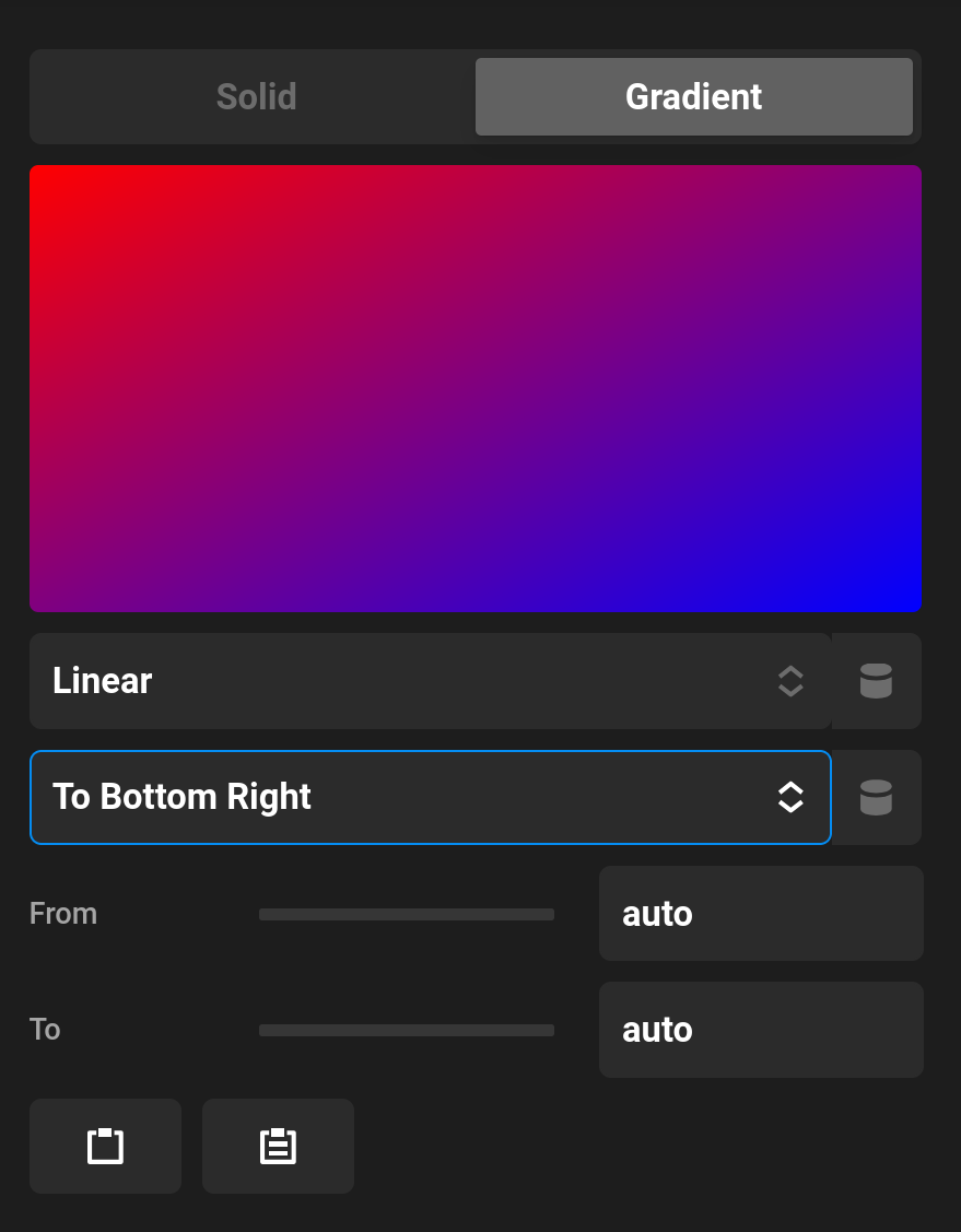 Gradient Direction Selected