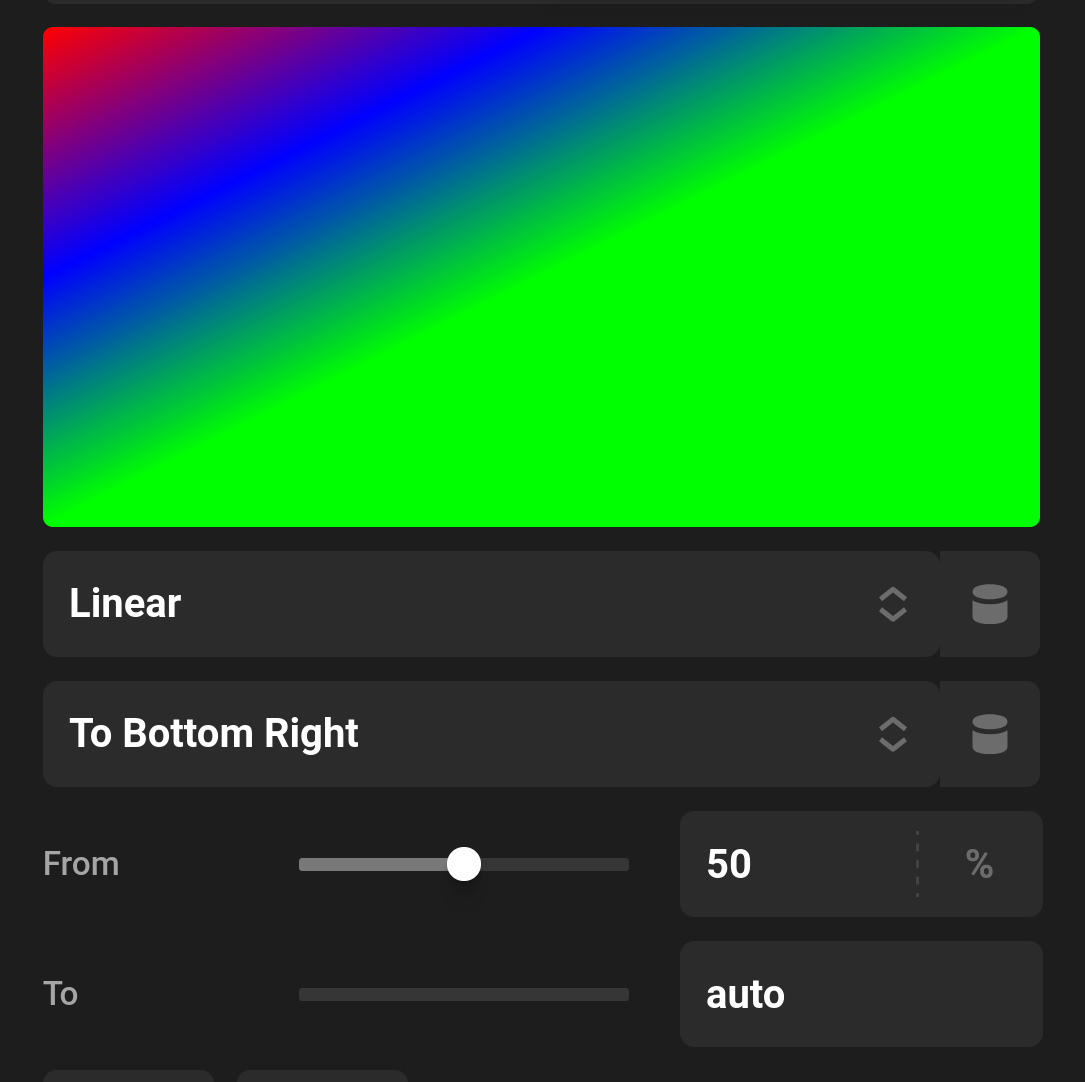 Gradient Linear Final Color