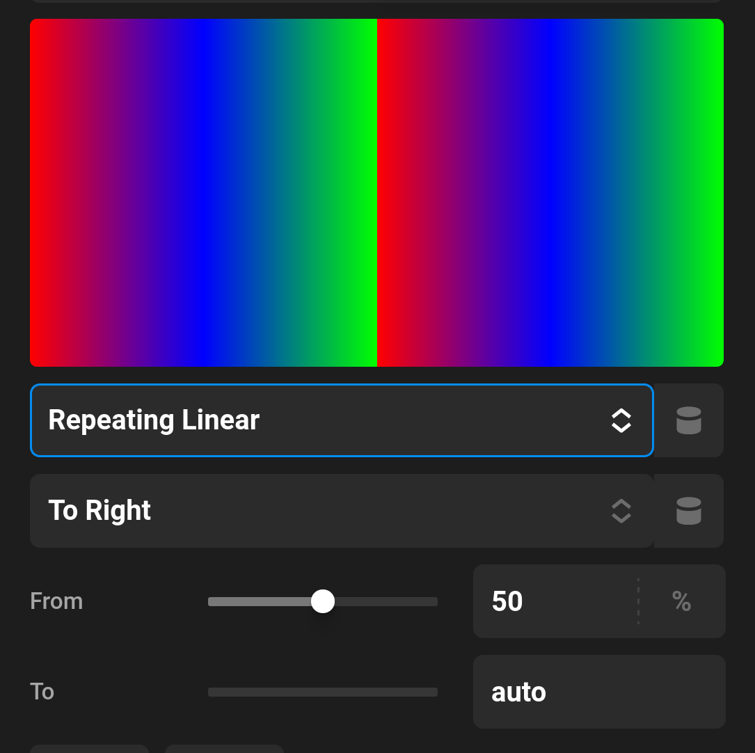 Gradient Repeating Linear Final Color