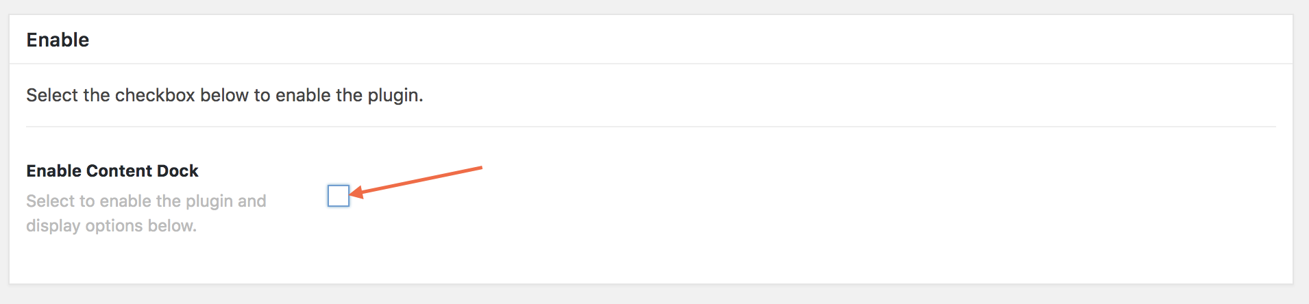 Enable Plugin Theme Options