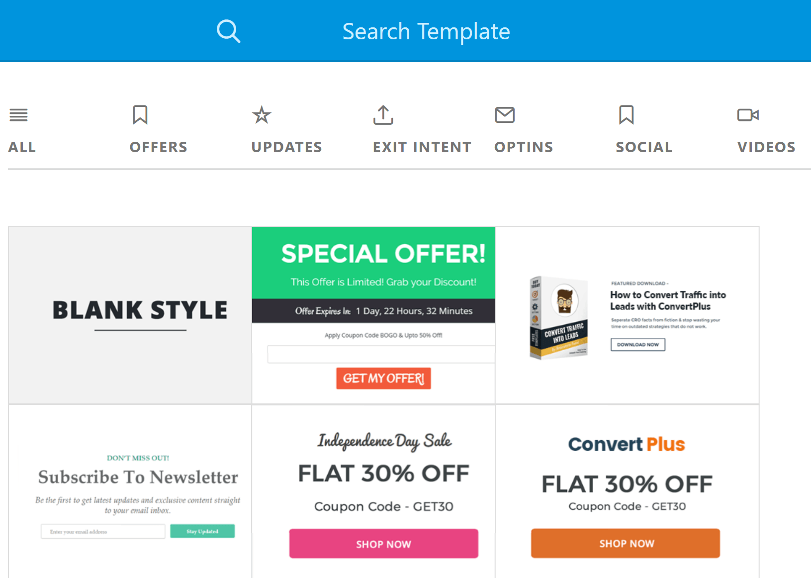 ConvertPlus Theme/Style