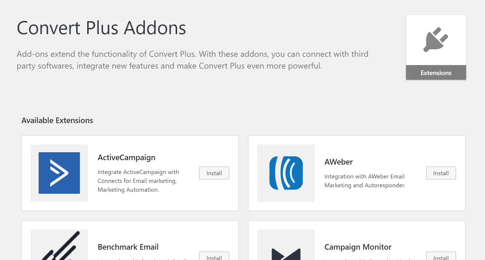 ConvertPlus Addons