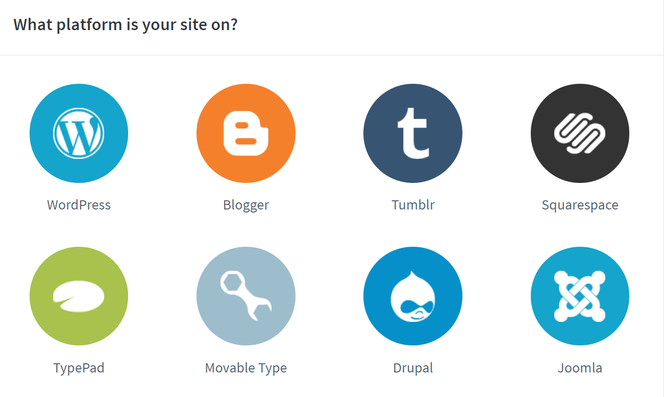 Disqus Choose Platform