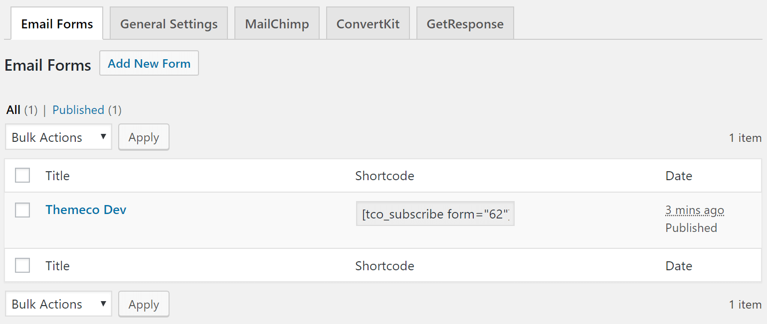 Email Forms Email Forms