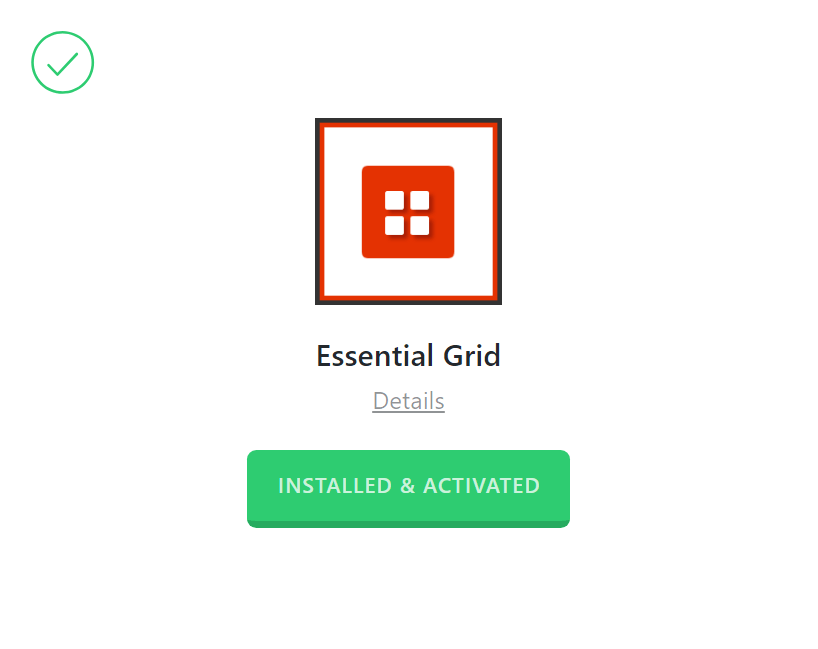 Essential Grid Activated
