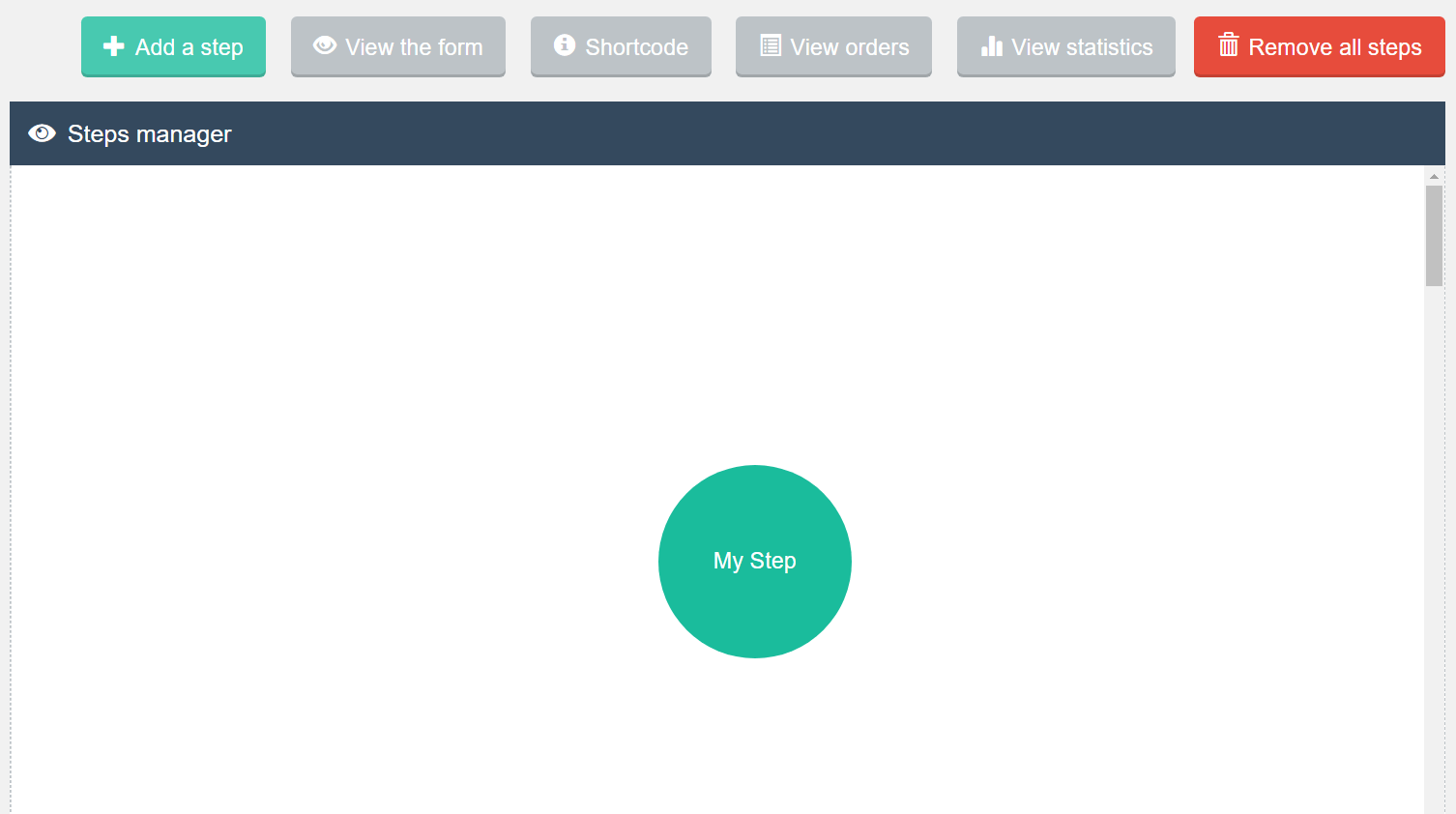 Estimation & Payment Forms Add Step