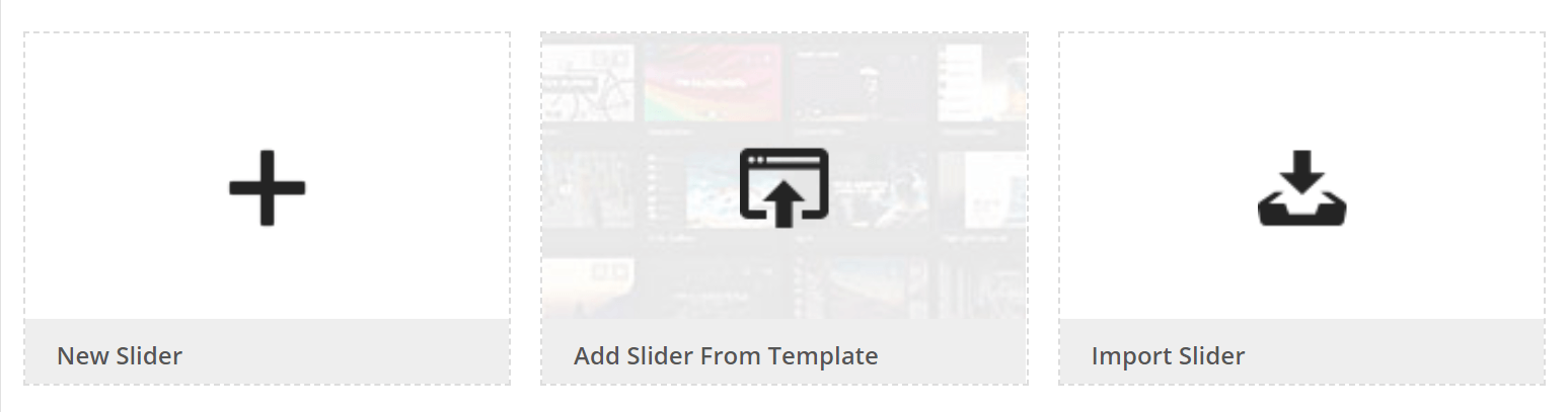 Slider Revolution Slider Settings