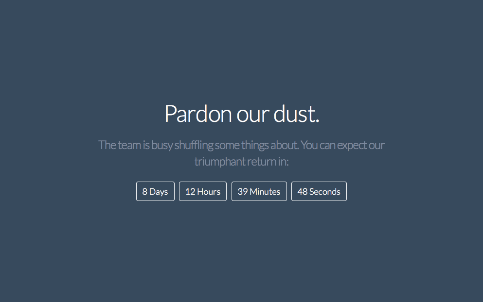 Under Construction Example