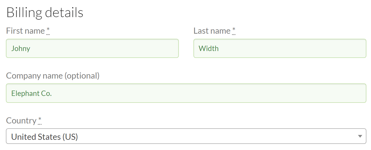 Woo Checkout Editor Labels