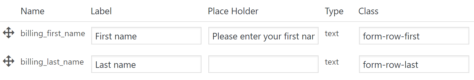 Woo Checkout Editor First & Last Name Billing Field