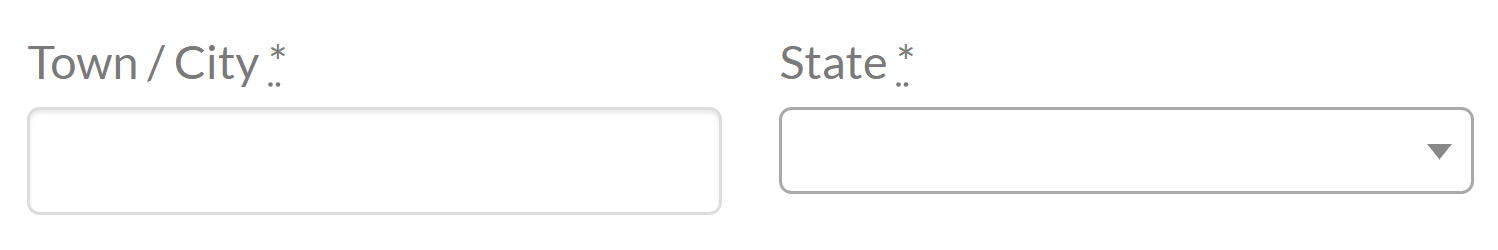 Woo Checkout Editor Billing Details Town & Country Preview
