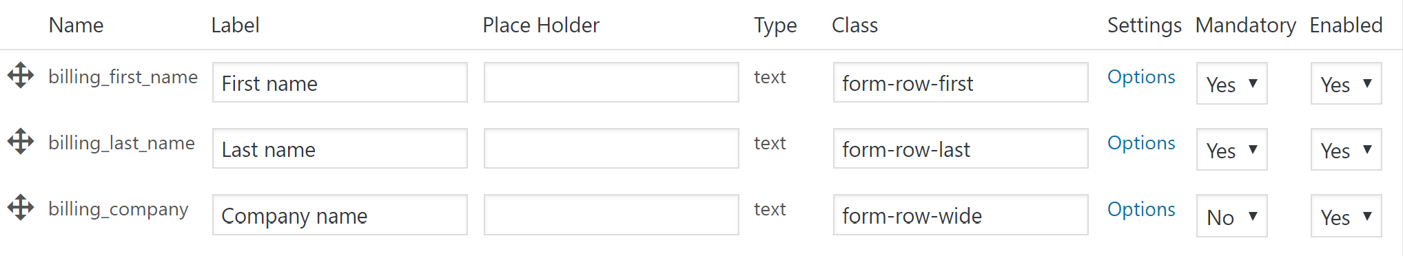 Woo Checkout Editor Labels
