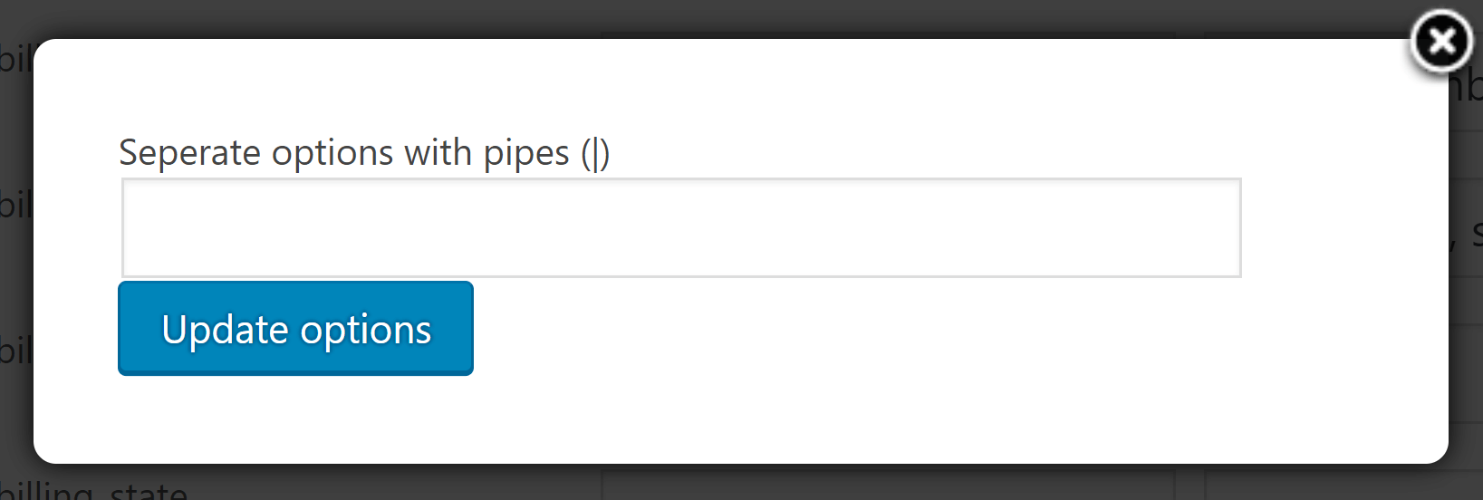 Woo Checkout Editor Manage Options Details