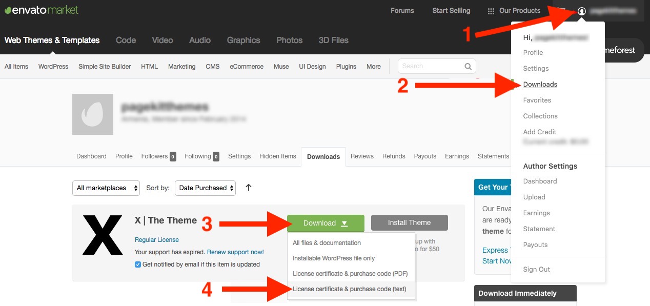 ThemeForest Item Download