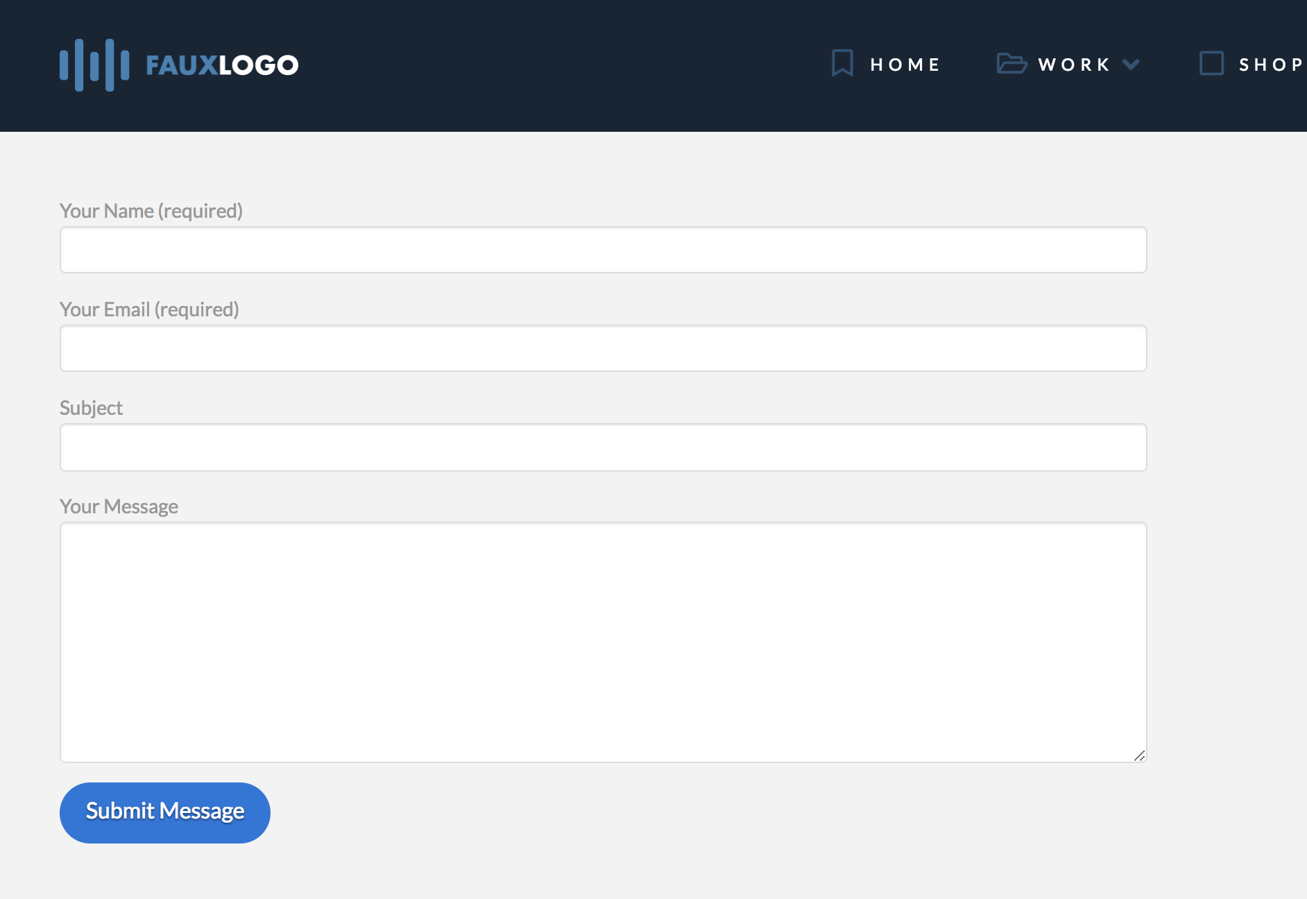 Contact Form 7 Example