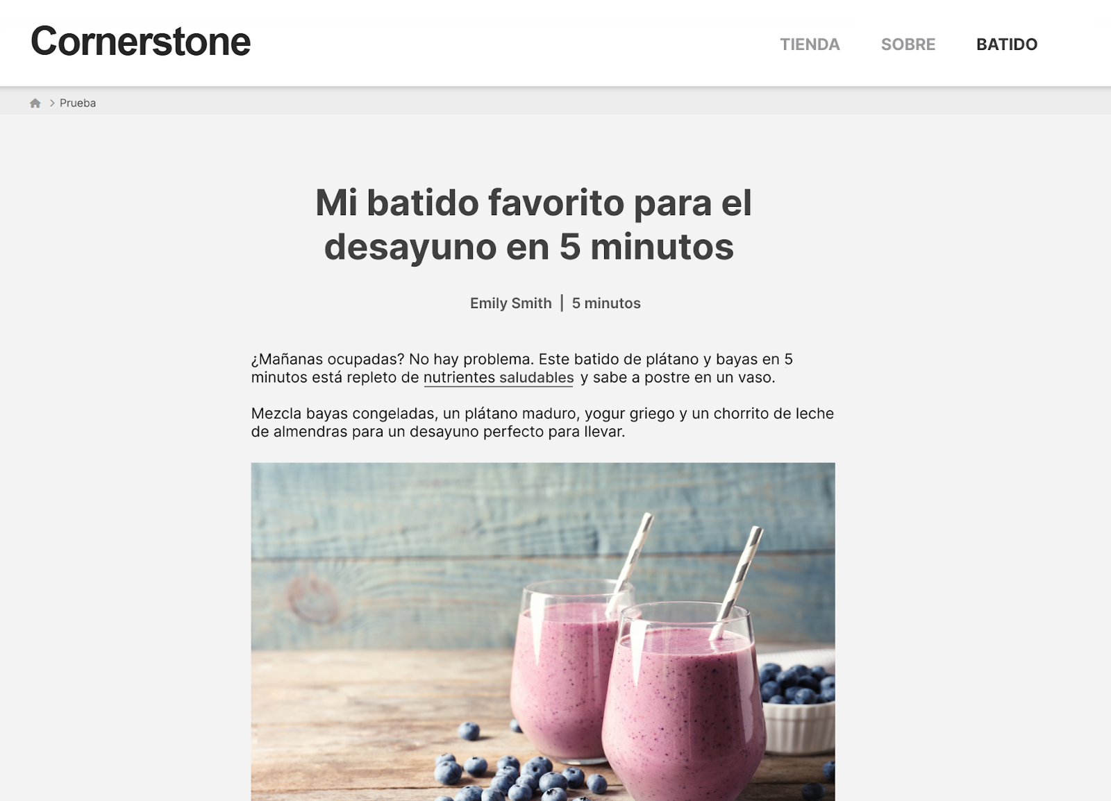 WPML Translated Page