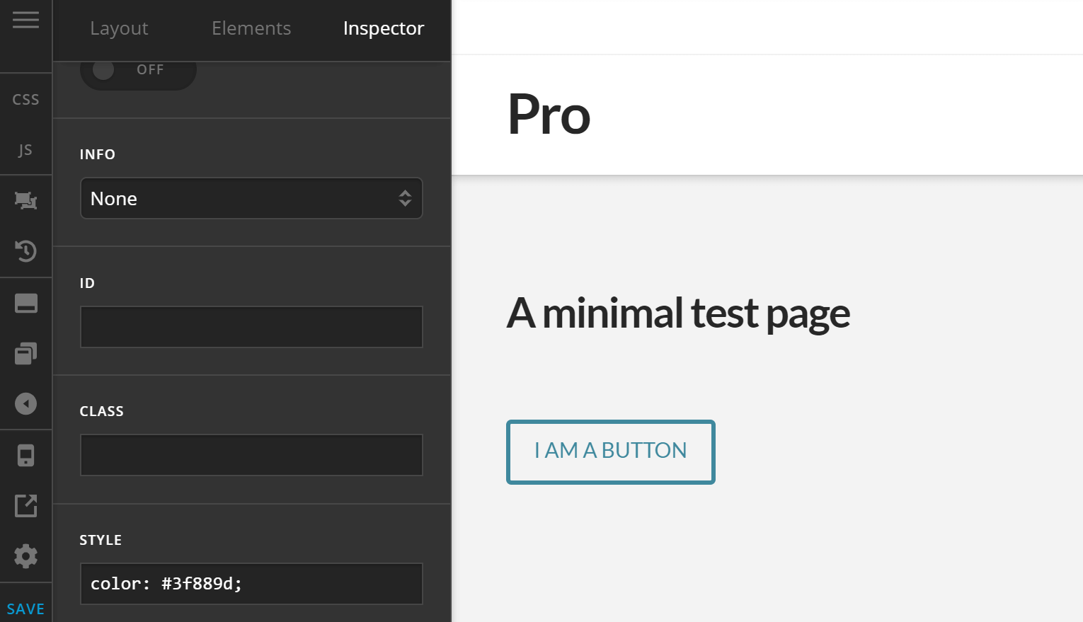 Theme Options Button Color