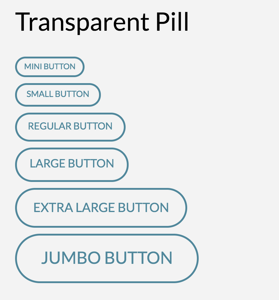 Button Shape Transparent Pills