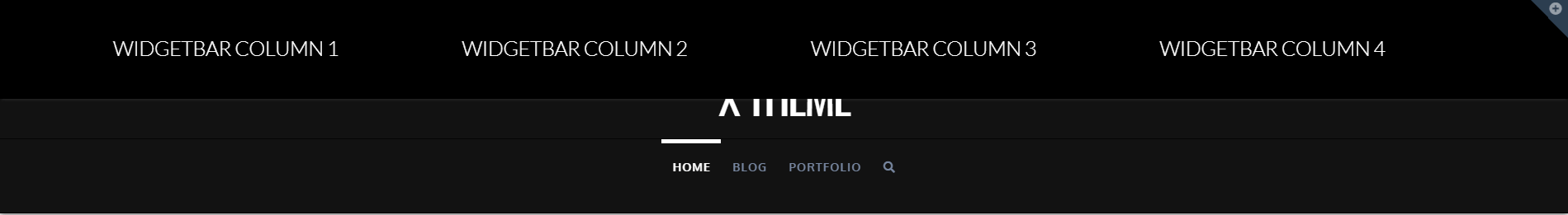 Header Widgets