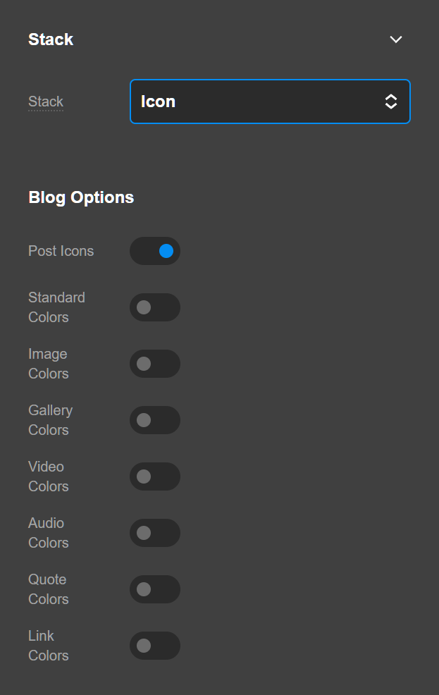 Theme Options Icon