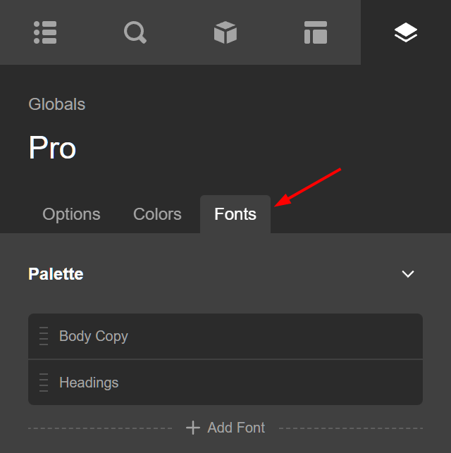 Settings Icon Button