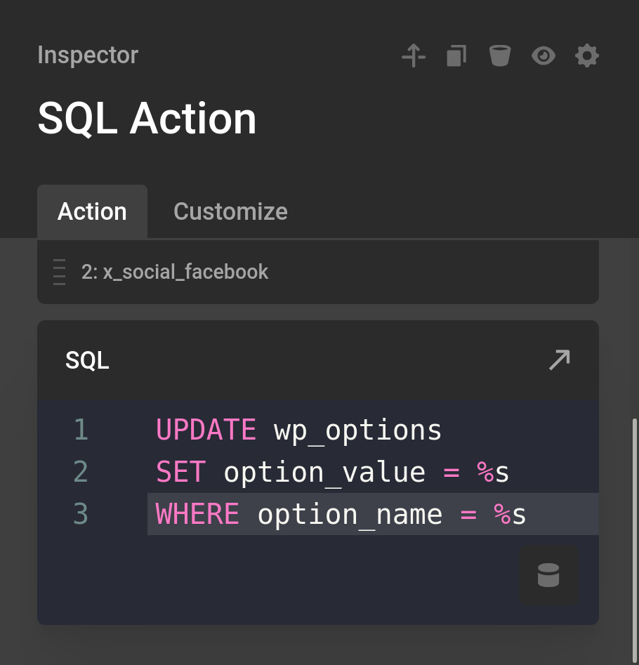 SQL Action