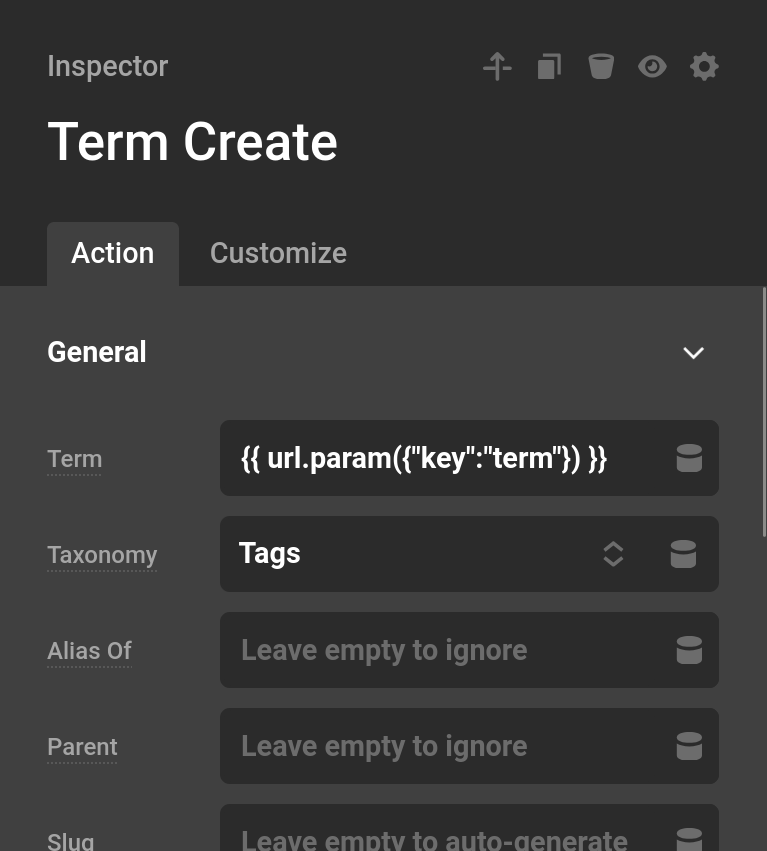 Term Create