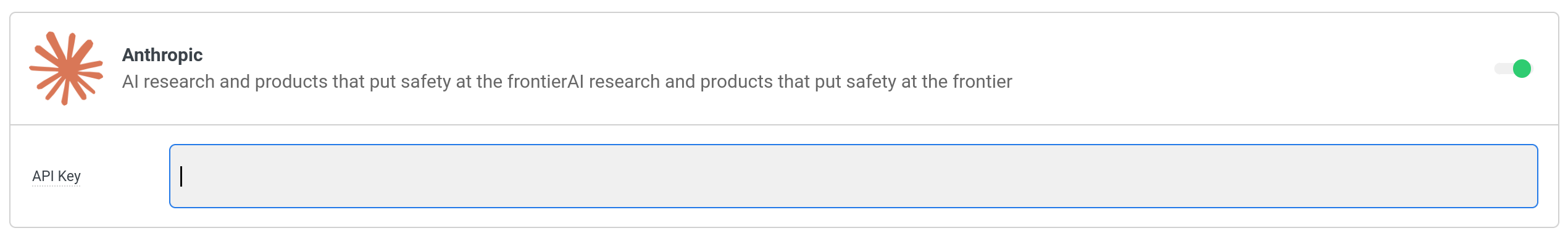 Anthropic CSAI Settings