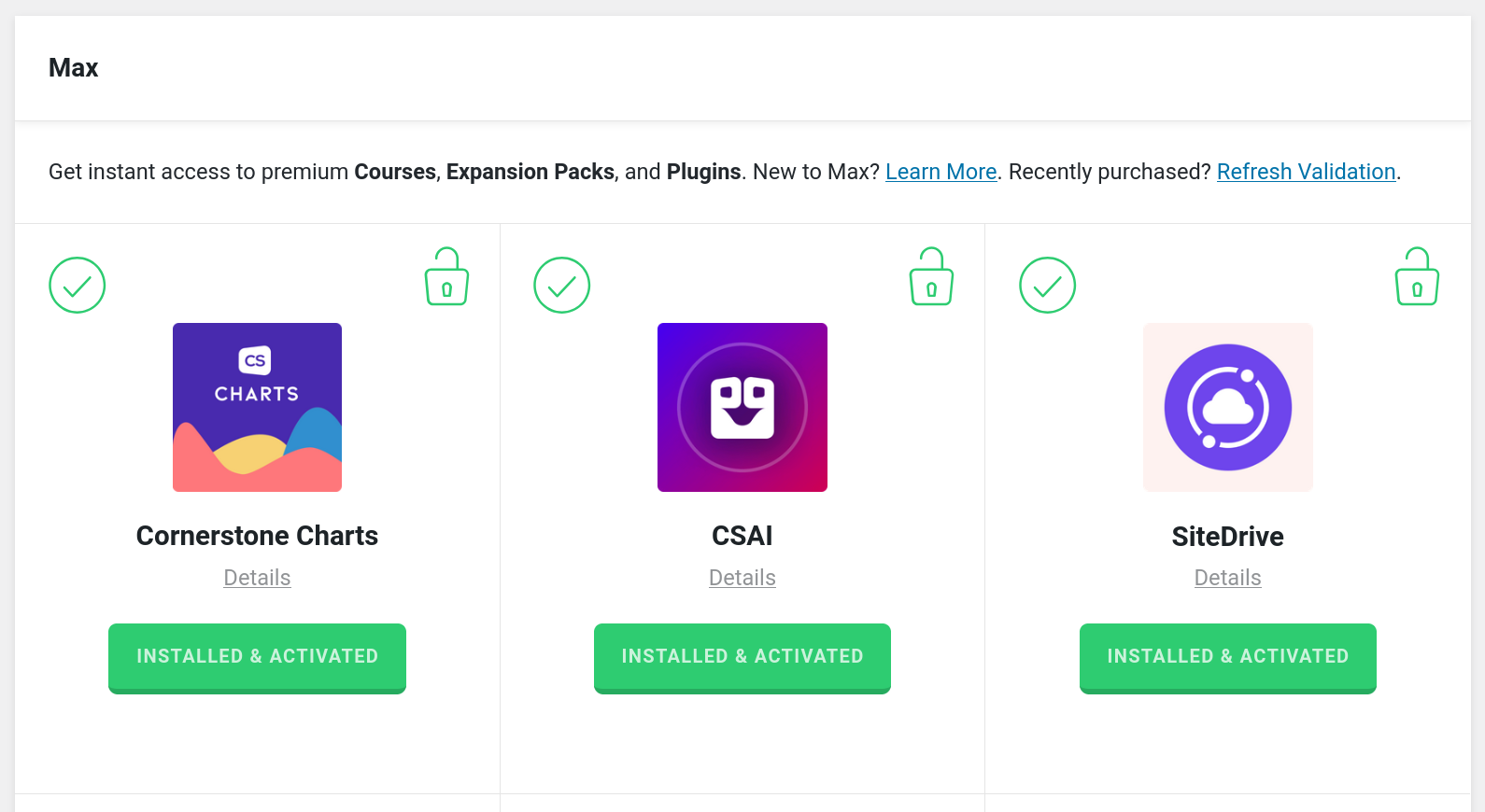 SiteDrive Install Area